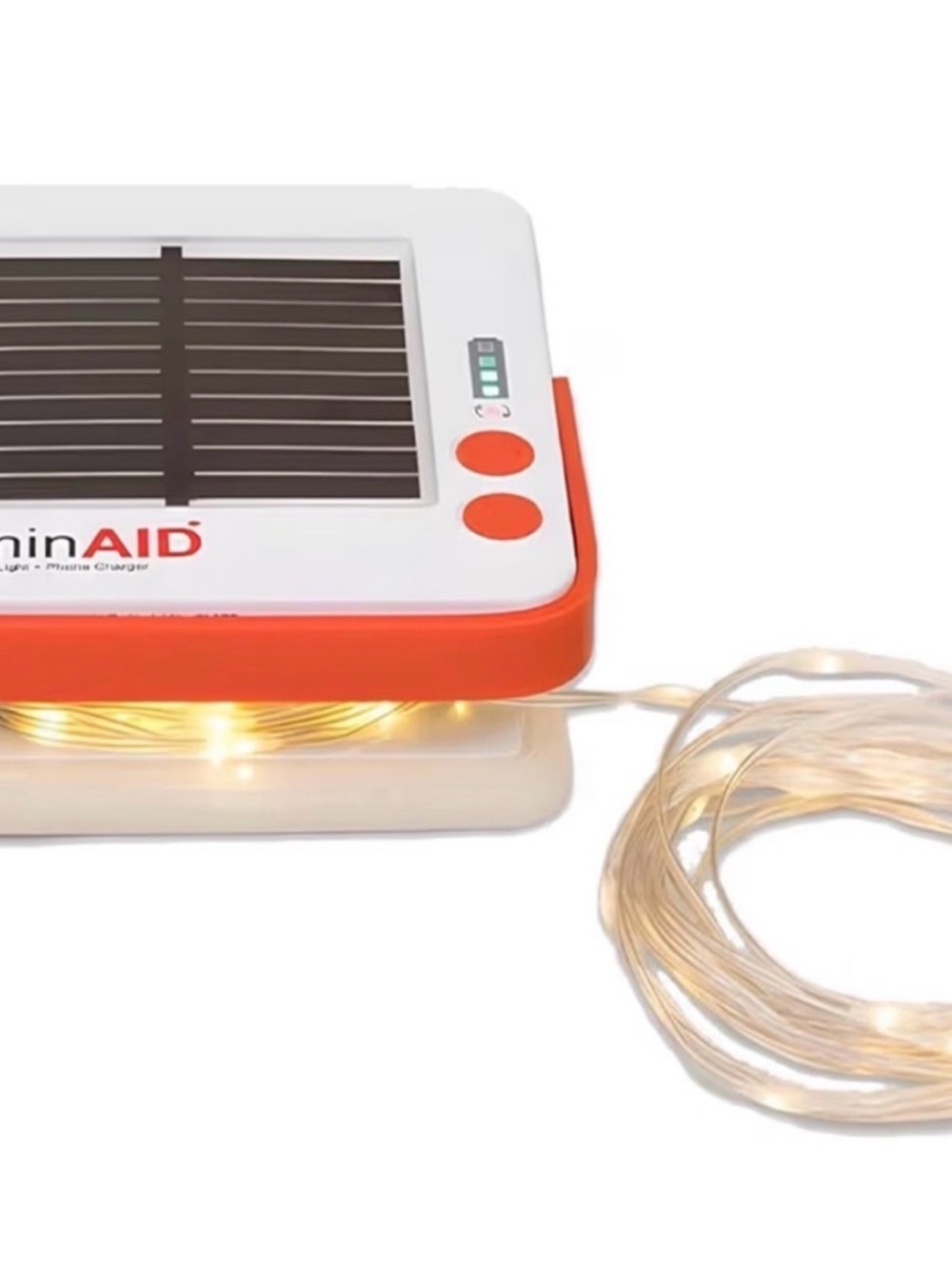 LuminAID Solar LED String Light Charger